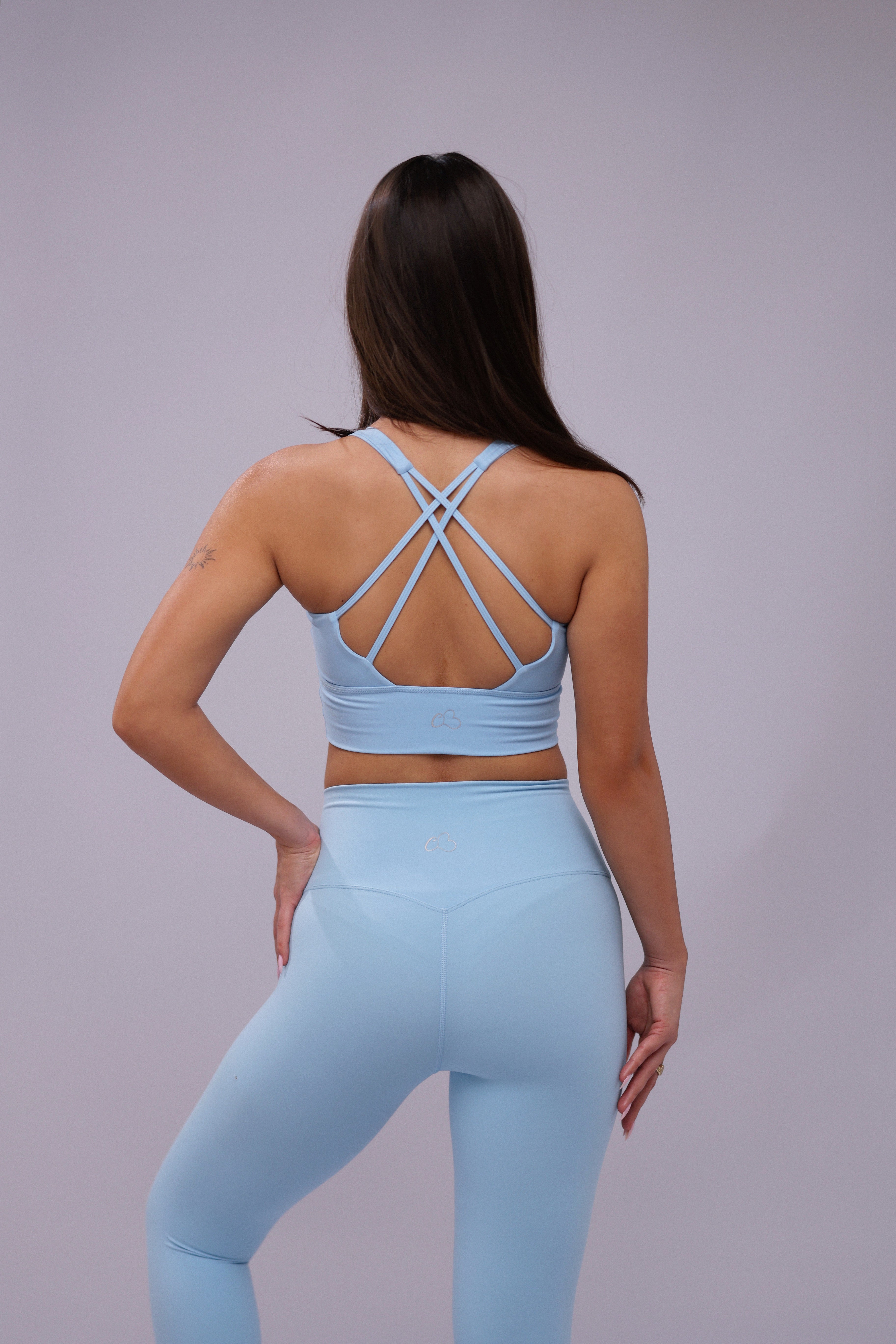 טייץ תכלת עבה